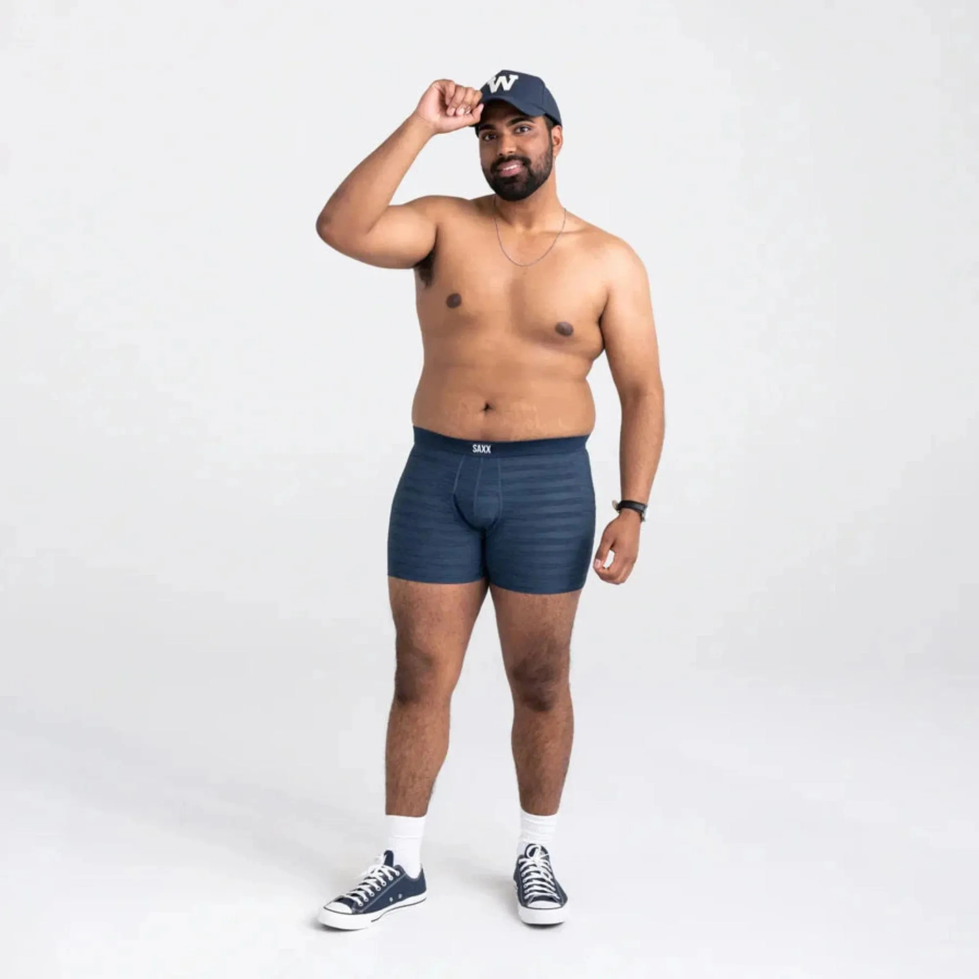 SAXX Mens DropTemp Cooling Mesh Boxer Brief