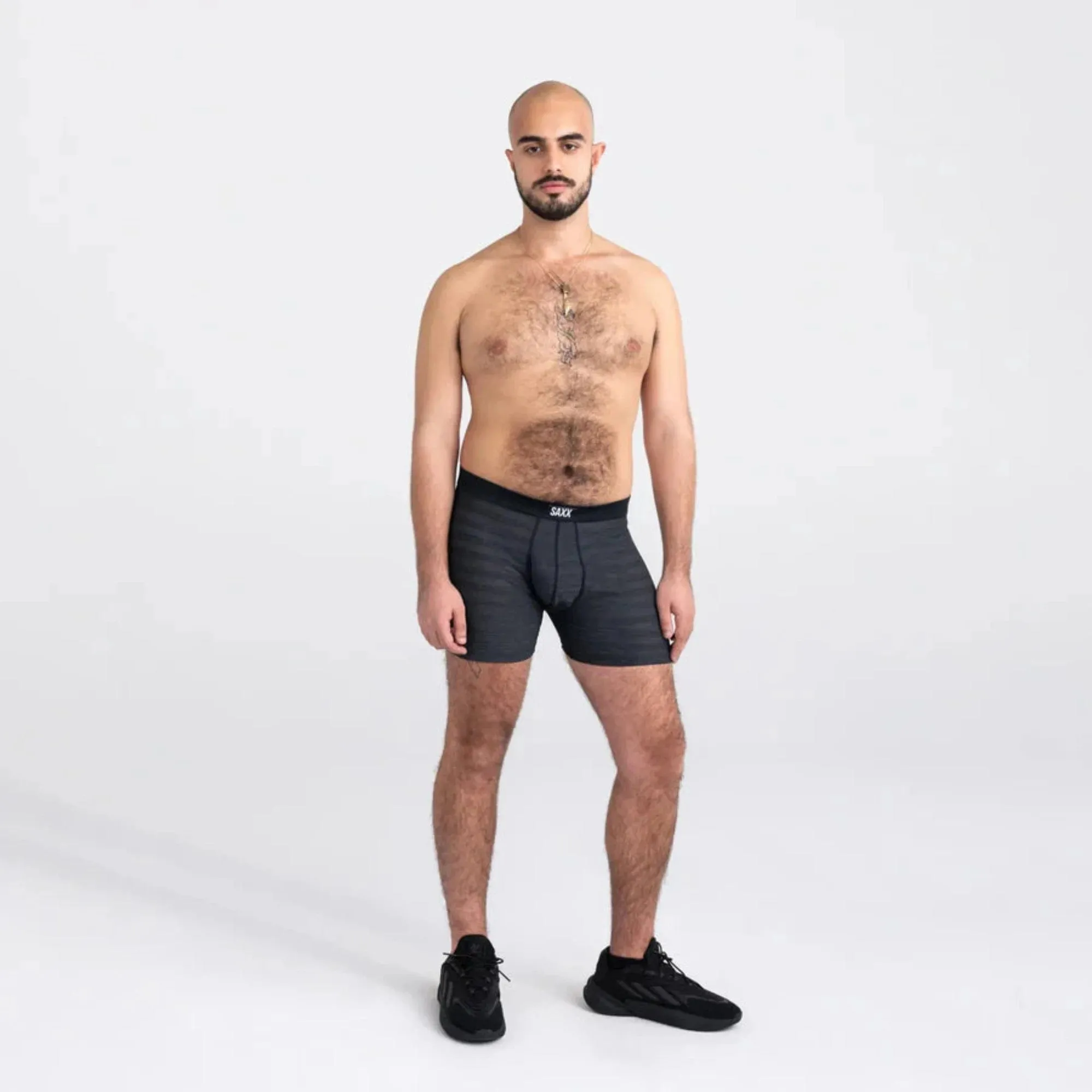 SAXX Mens DropTemp Cooling Mesh Boxer Brief