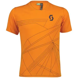Scott Trail 10 Dri Junior Short Sleeve Cycling Jersey - Orange
