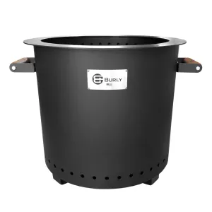 SCOUT Matte Black Fire Pit