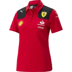 Scuderia Ferrari F1 Women's 2023 Team Polo Shirt