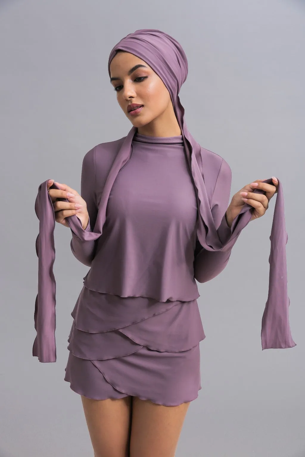 Self-tie Turban - Dusk