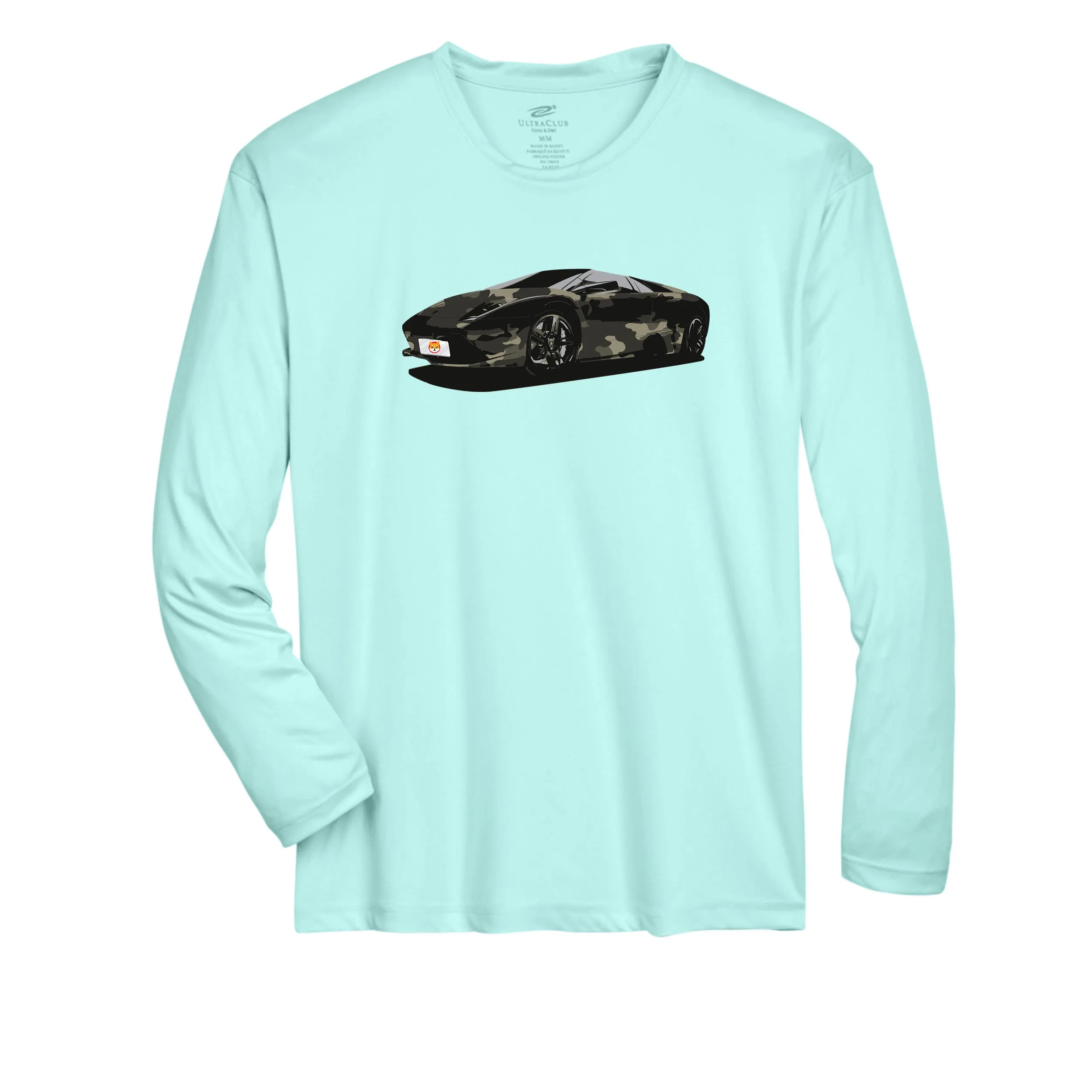 Shiba Inu Lambo 365 Performance Long Sleeve Shirts