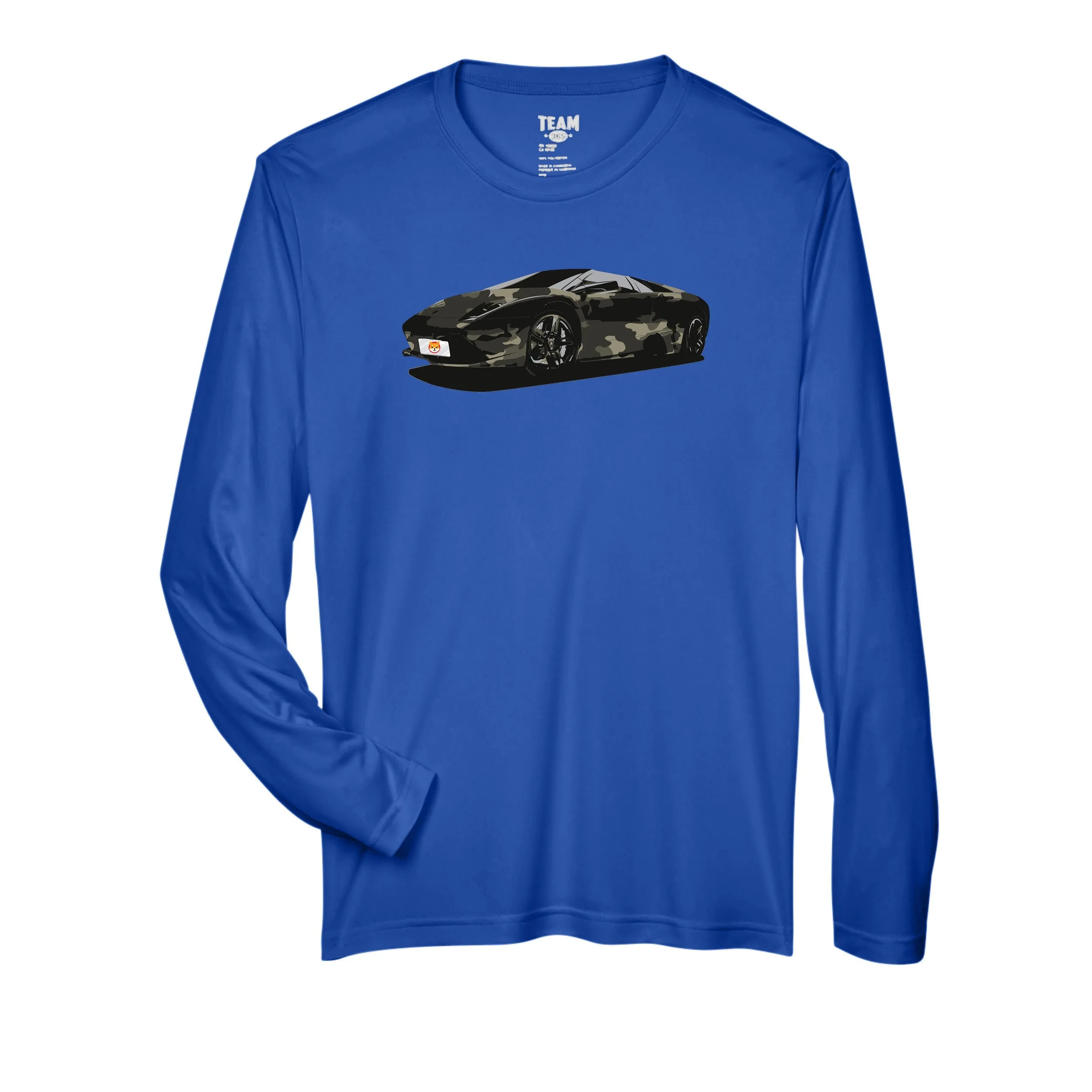 Shiba Inu Lambo 365 Performance Long Sleeve Shirts