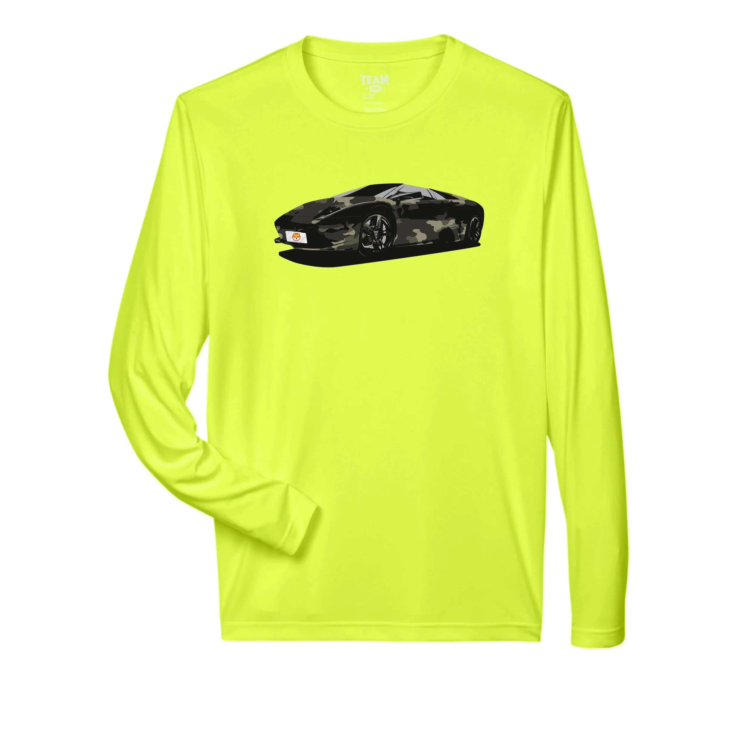 Shiba Inu Lambo 365 Performance Long Sleeve Shirts