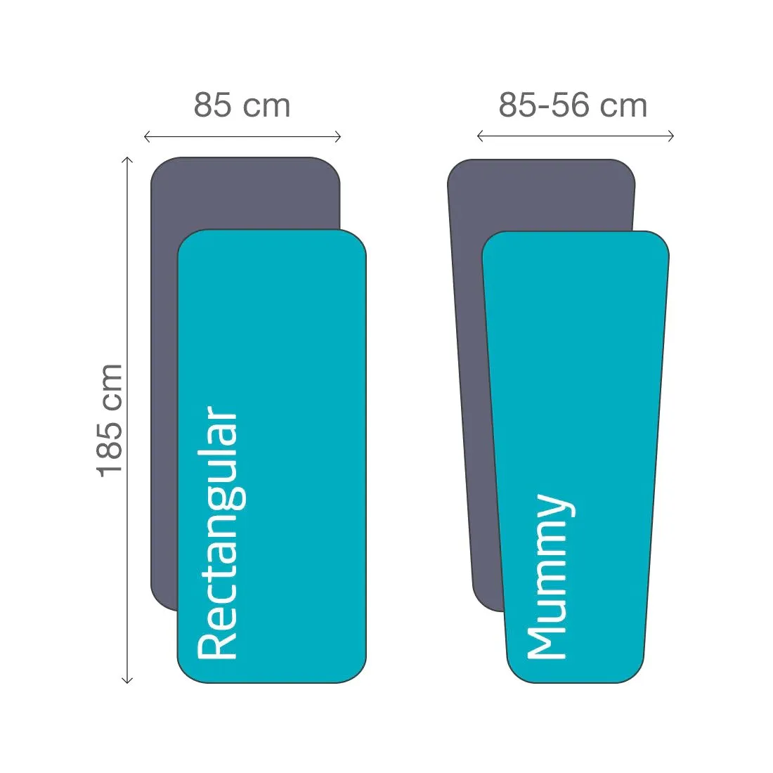 Silk Sleeping Bag Liner - Mummy