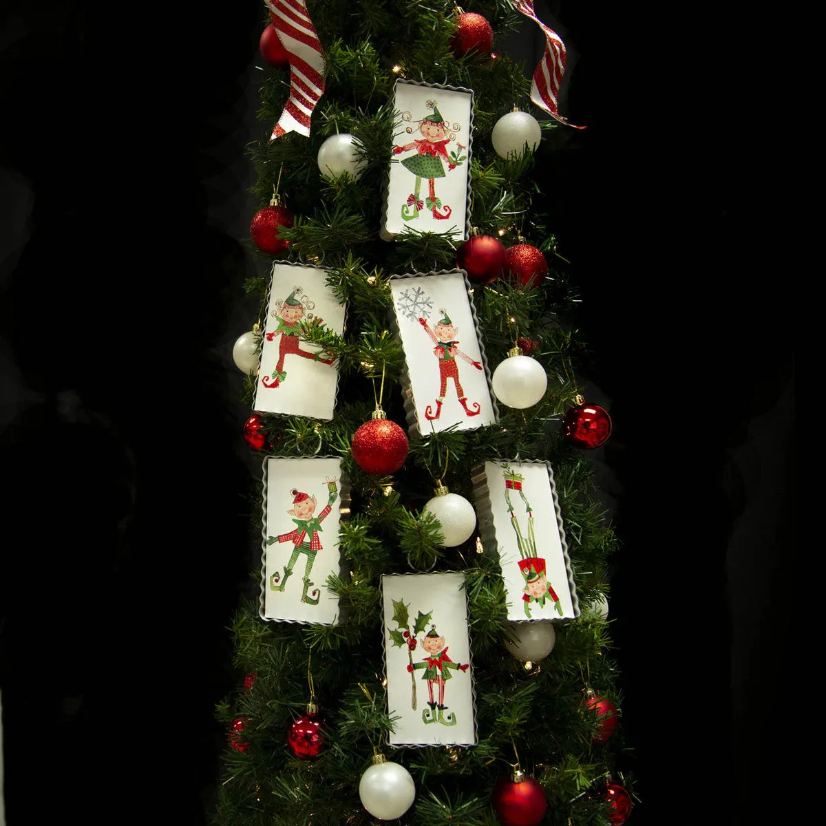 Silly Elf Ornaments