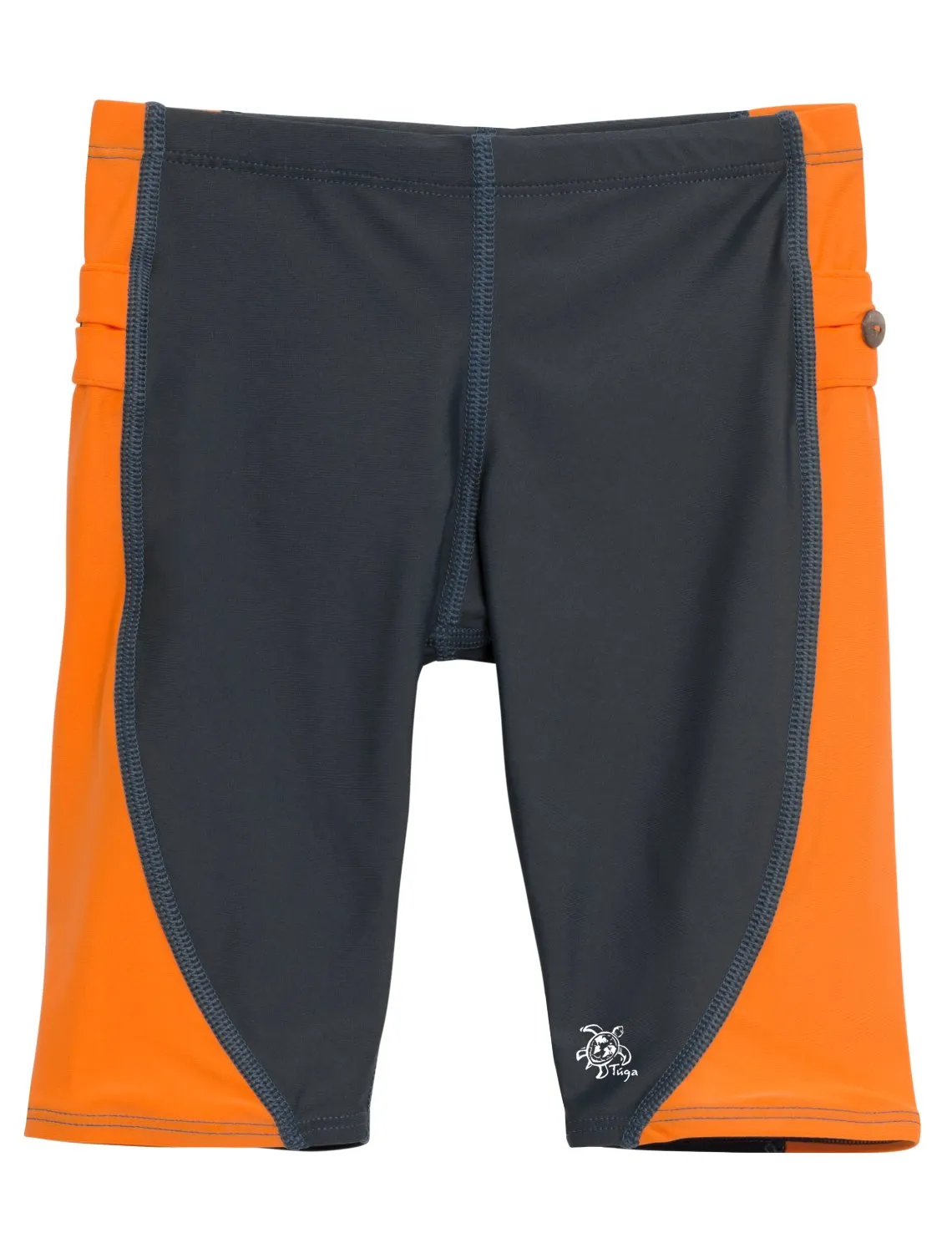 Snorkel Jammer Swim Short - Gray / Orange