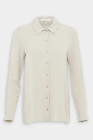 Soft Drape Slim Shirt in Dune