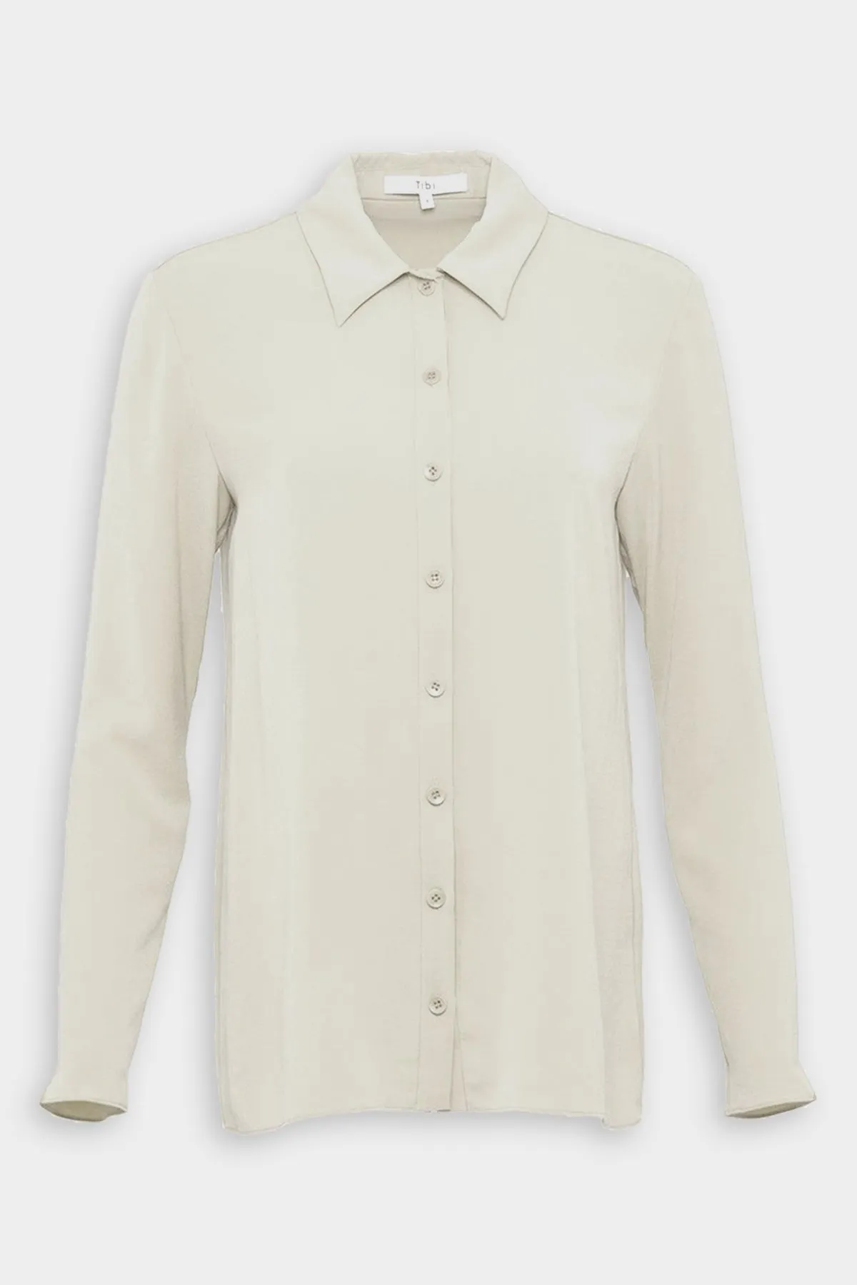 Soft Drape Slim Shirt in Dune