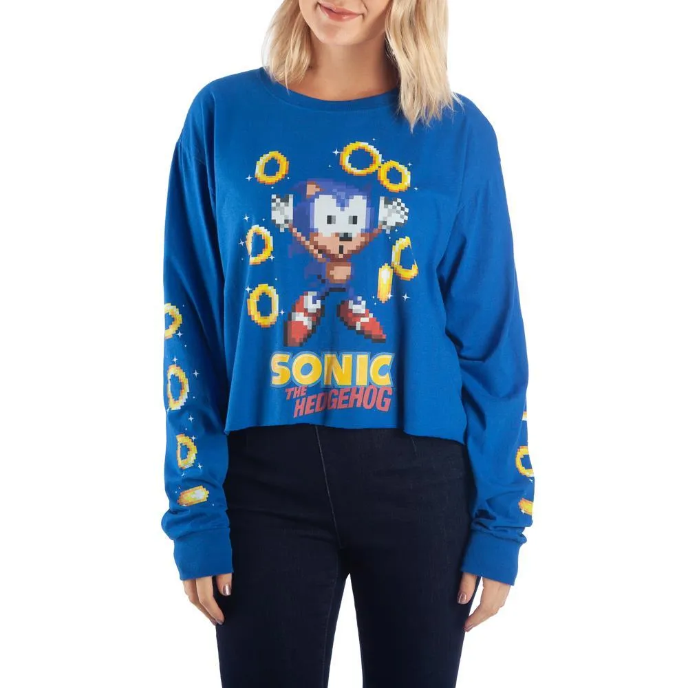 Sonic The Hedgehog women’s Crop Top