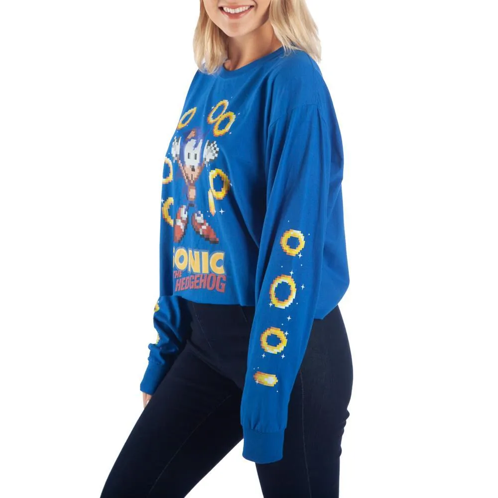 Sonic The Hedgehog women’s Crop Top