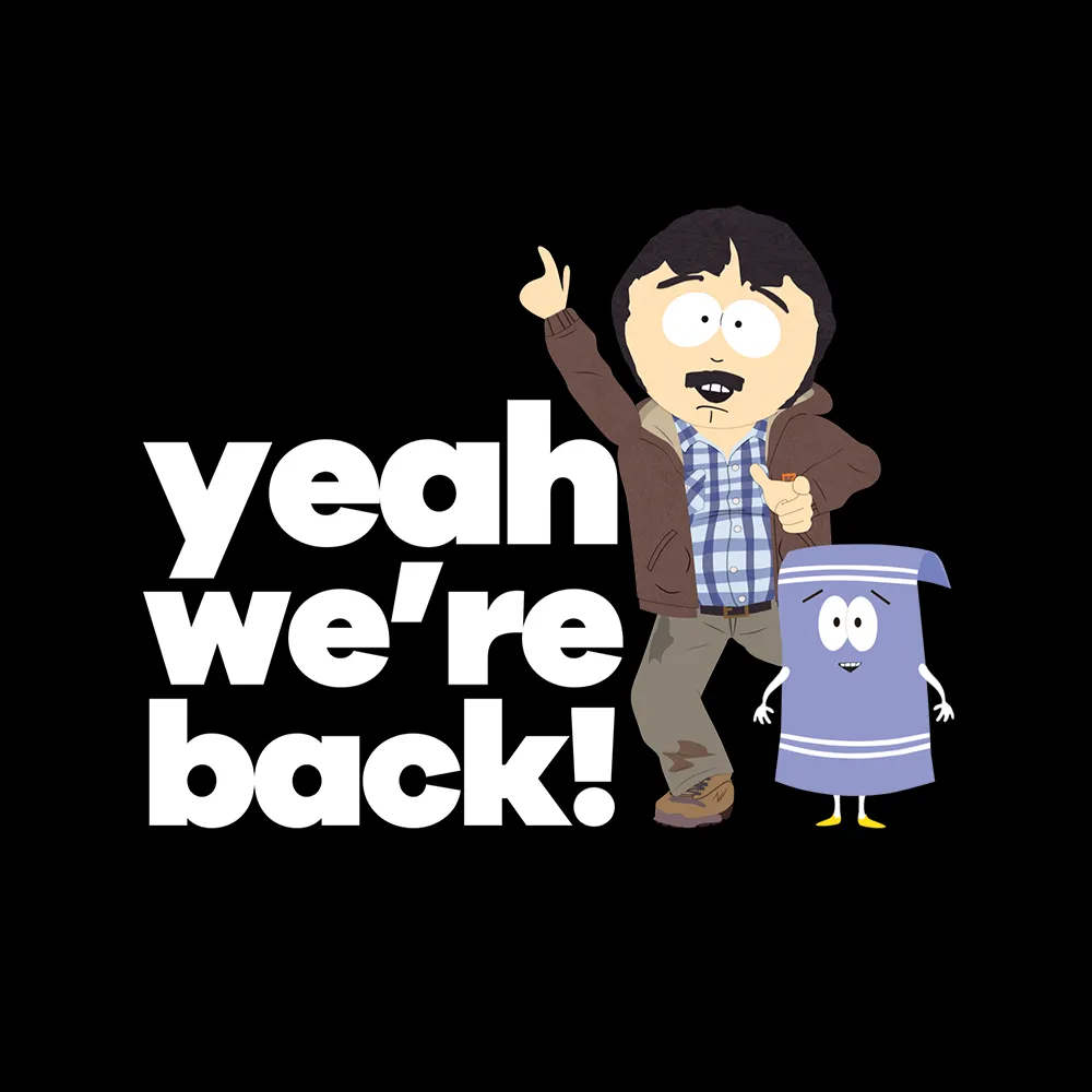 South Park Towelie & Randy We're Back Unisex Tank Top