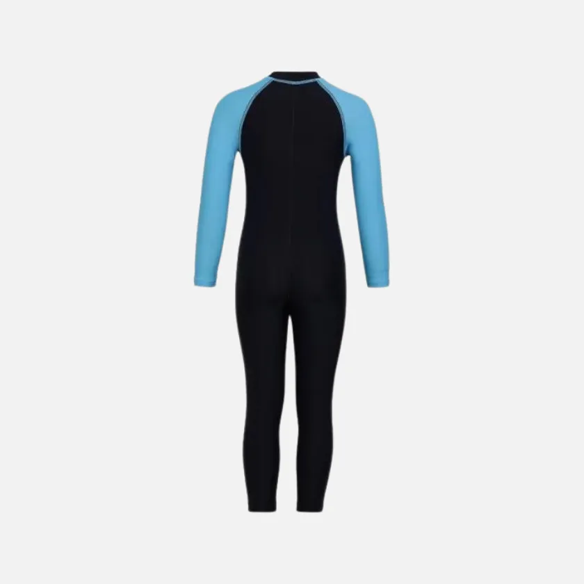 Speedo Color Block All In One Junior Boy Suit -True Navy/Blue