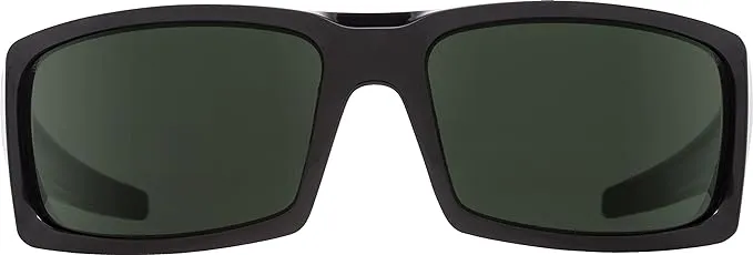 Spy General - Black with Happy Gray Green Sunglasses
