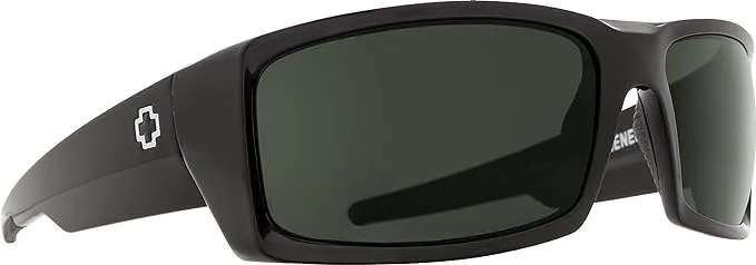 Spy General - Black with Happy Gray Green Sunglasses