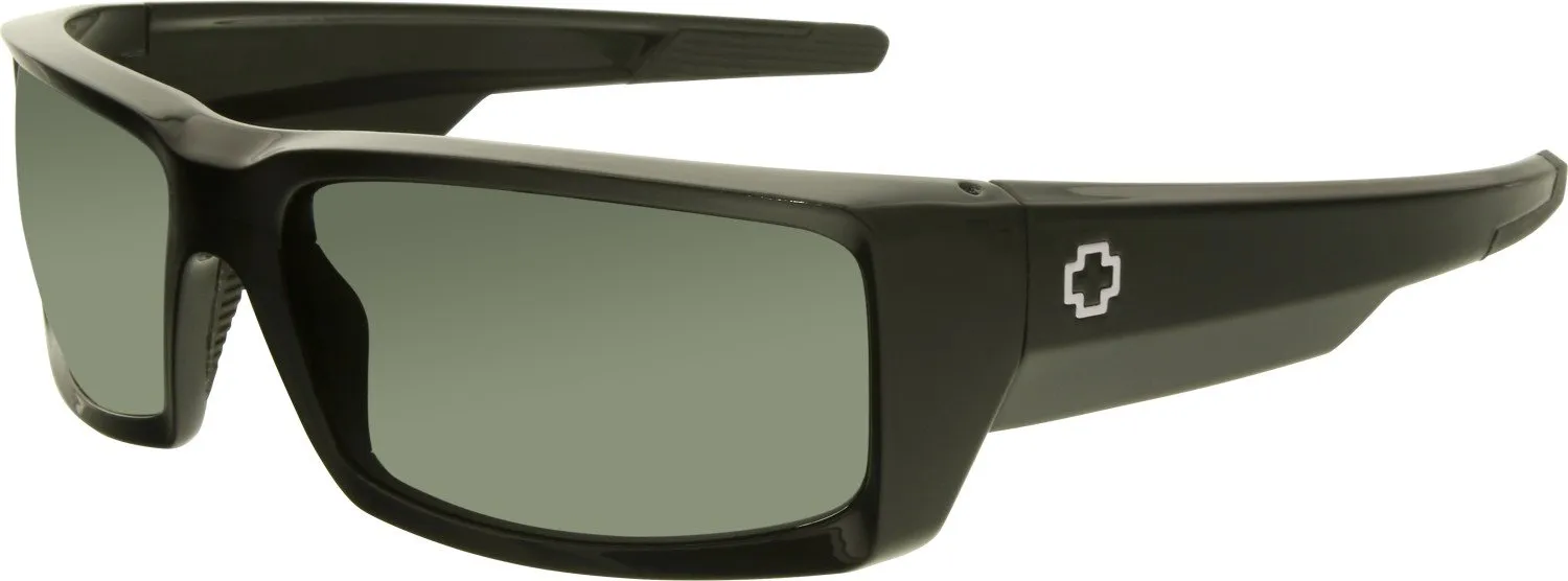 Spy General - Black with Happy Gray Green Sunglasses