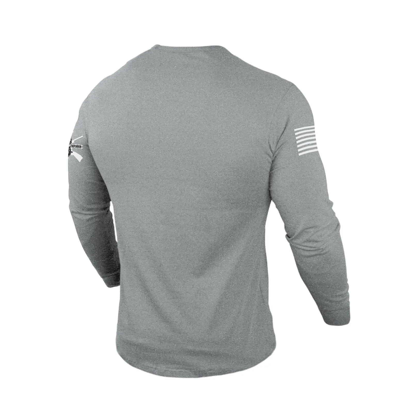 STAND FOR THE USA FLAG 100% COTTON GRAPHIC LONG SLEEVE T-SHIRT
