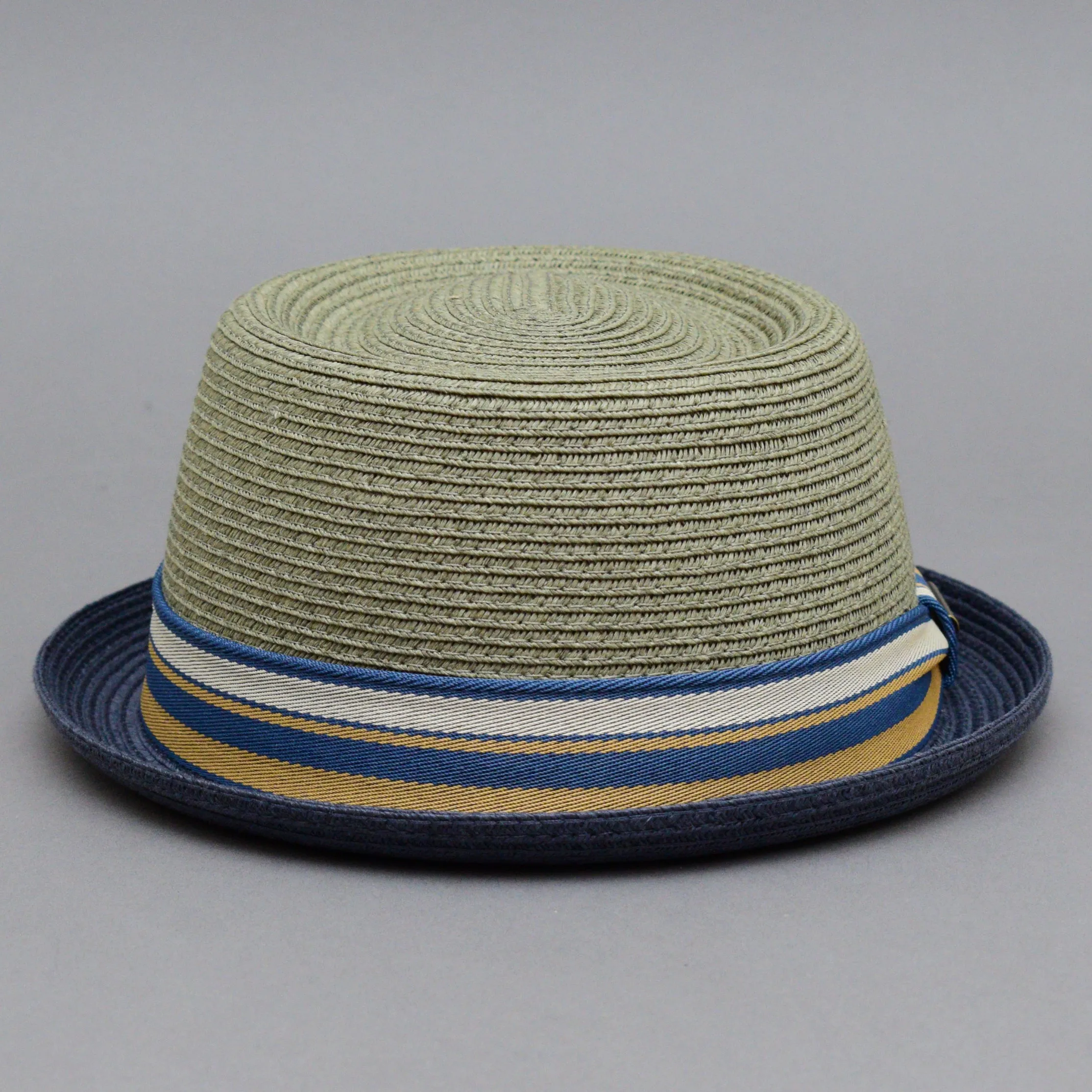 Stetson - Licano Toyo Pork Pie - Straw Hat - Grey