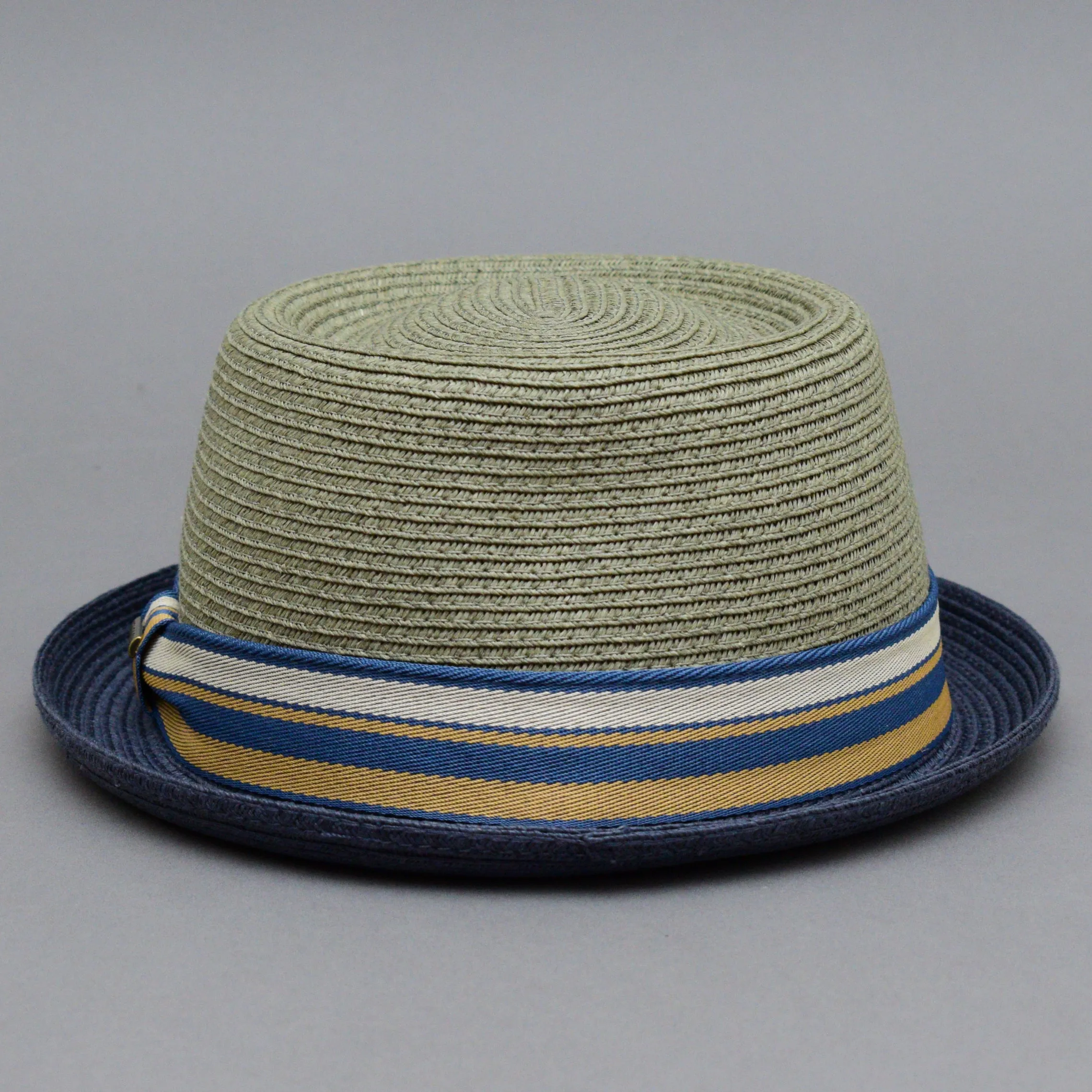 Stetson - Licano Toyo Pork Pie - Straw Hat - Grey
