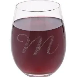 Strahl Engraved Acrylic Wine Glass- Stemless