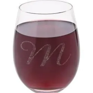 Strahl Engraved Acrylic Wine Glass- Stemless