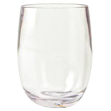 Strahl Engraved Acrylic Wine Glass- Stemless