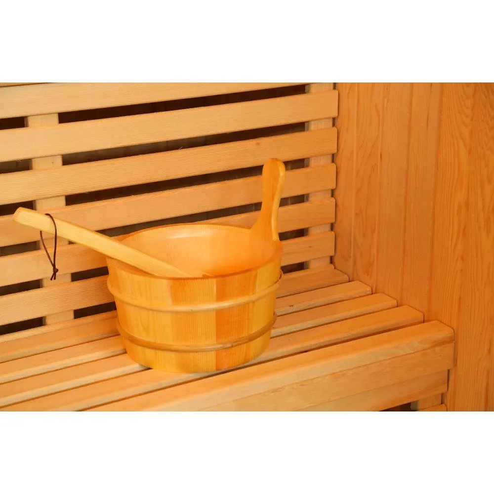 SunRay Waverly 3-Person Outdoor Traditional Sauna HL300D2