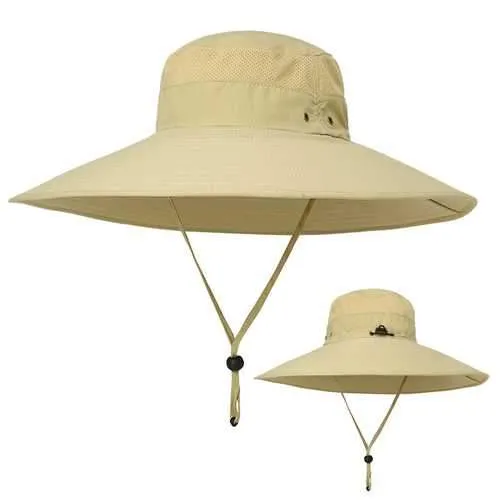 Sunscreen Wide Brim UV Protection Fishing Sun Hat