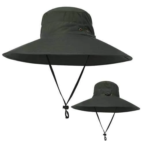 Sunscreen Wide Brim UV Protection Fishing Sun Hat