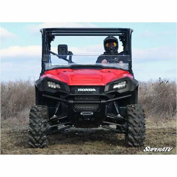 SuperATV Honda Pioneer 1000 Scratch Resistant Half Windshield