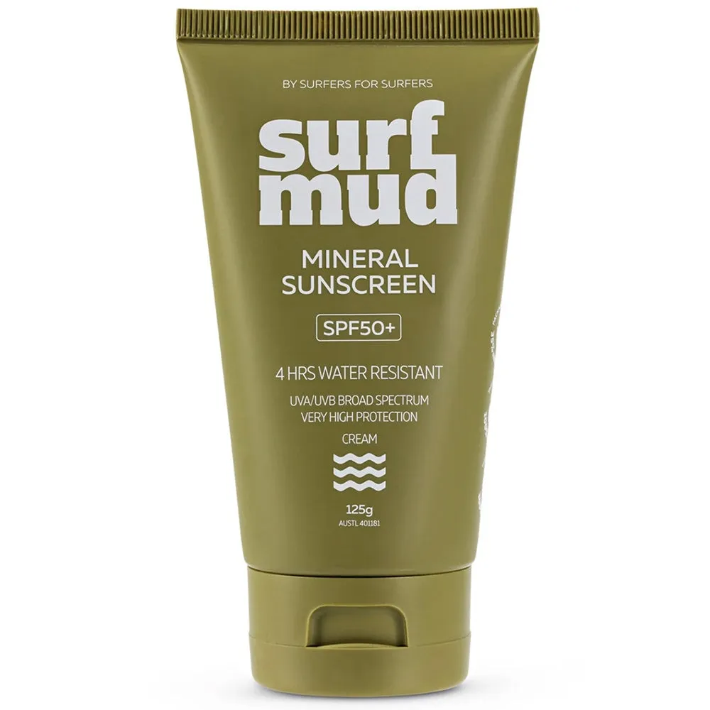 SURFMUD Mineral Sunscreen SPF50  125g