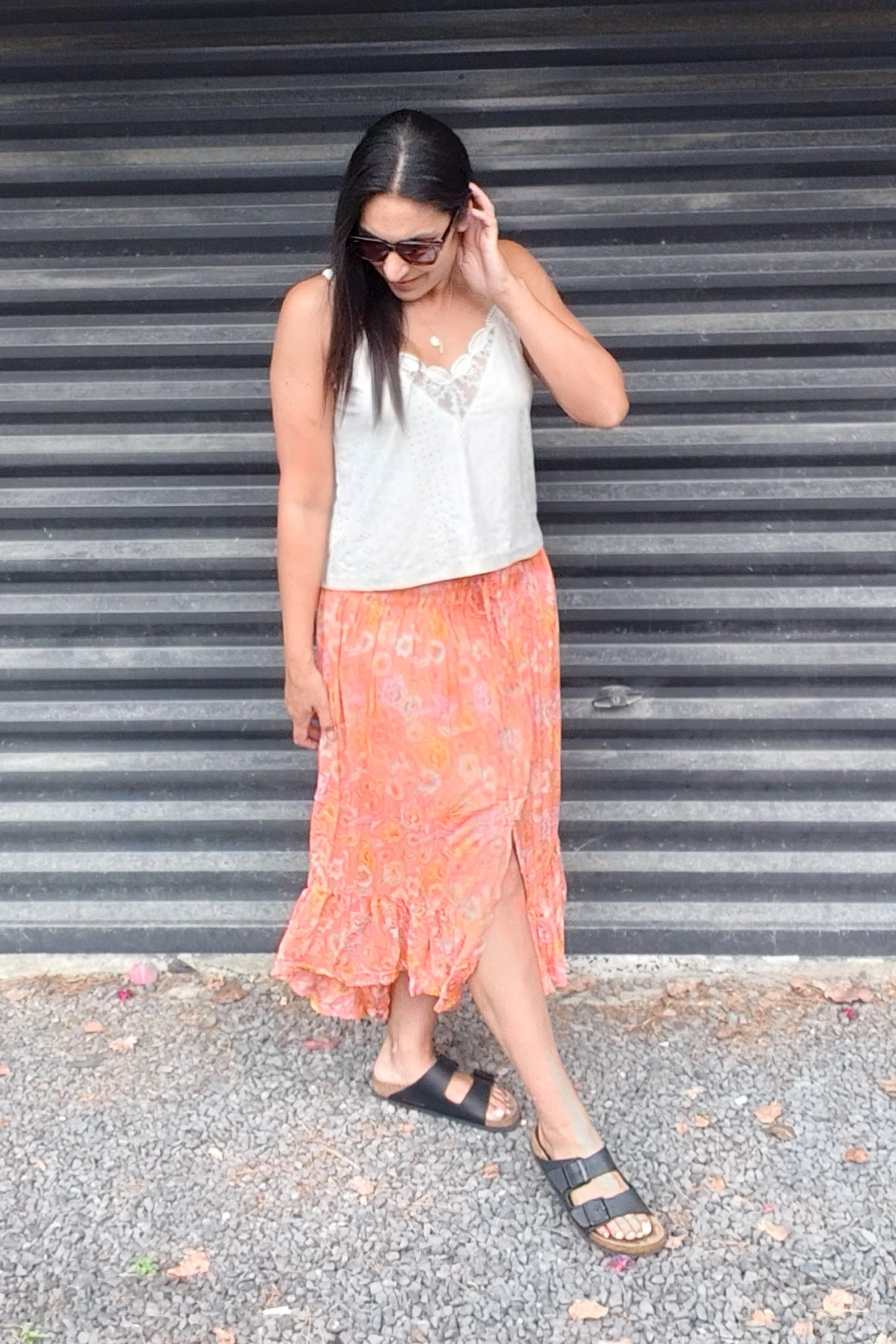 Tangerine Dove -  Magnolia Maxi Skirt