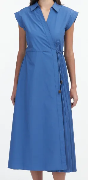 TANYA TAYLOR MIDI SHIVON DRESS