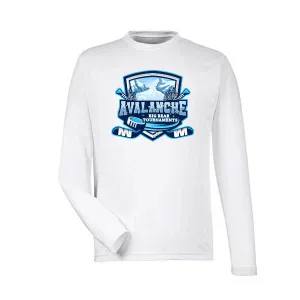 Team 365 Zone Performance Long Sleeve Shirts Avalanche