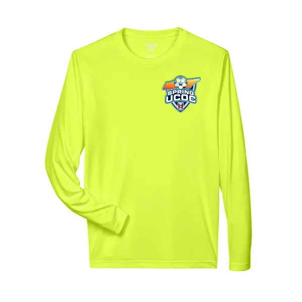 Team 365 Zone Performance Long Sleeve Shirts Spring UCOC