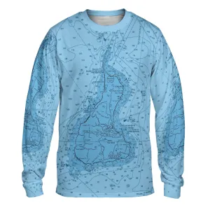 The Block Island Blues Long Sleeve Tee