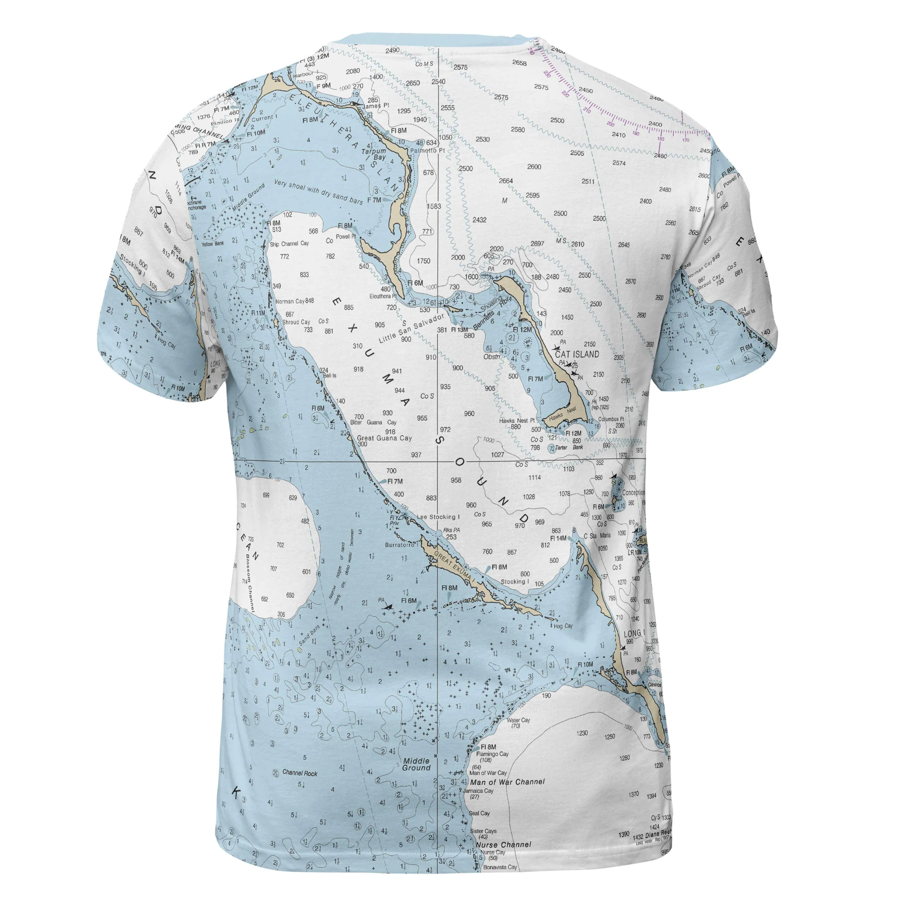 The Exuma Islands Short Sleeve Performance Tee