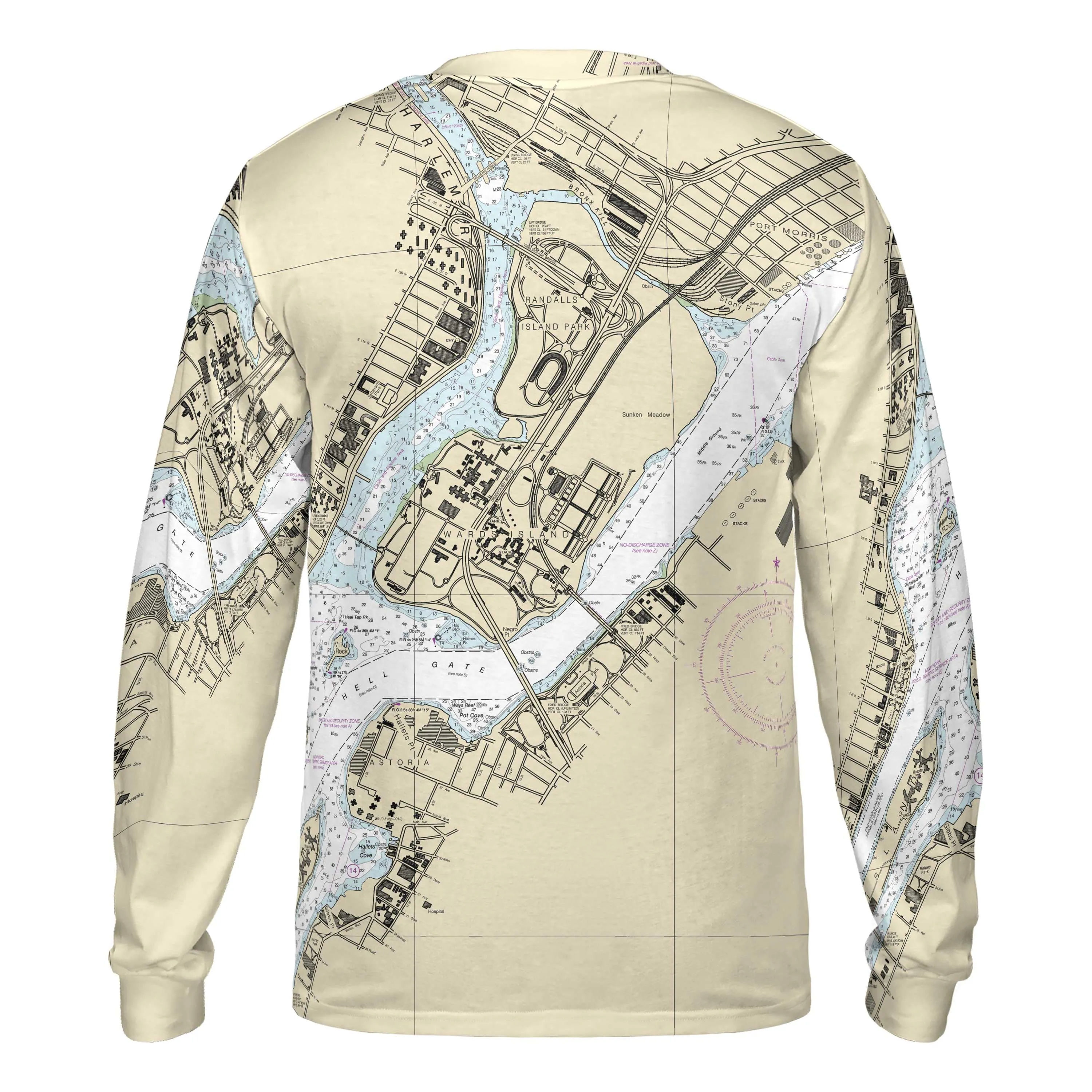 The Hell Gate NYC Long Sleeve Tee