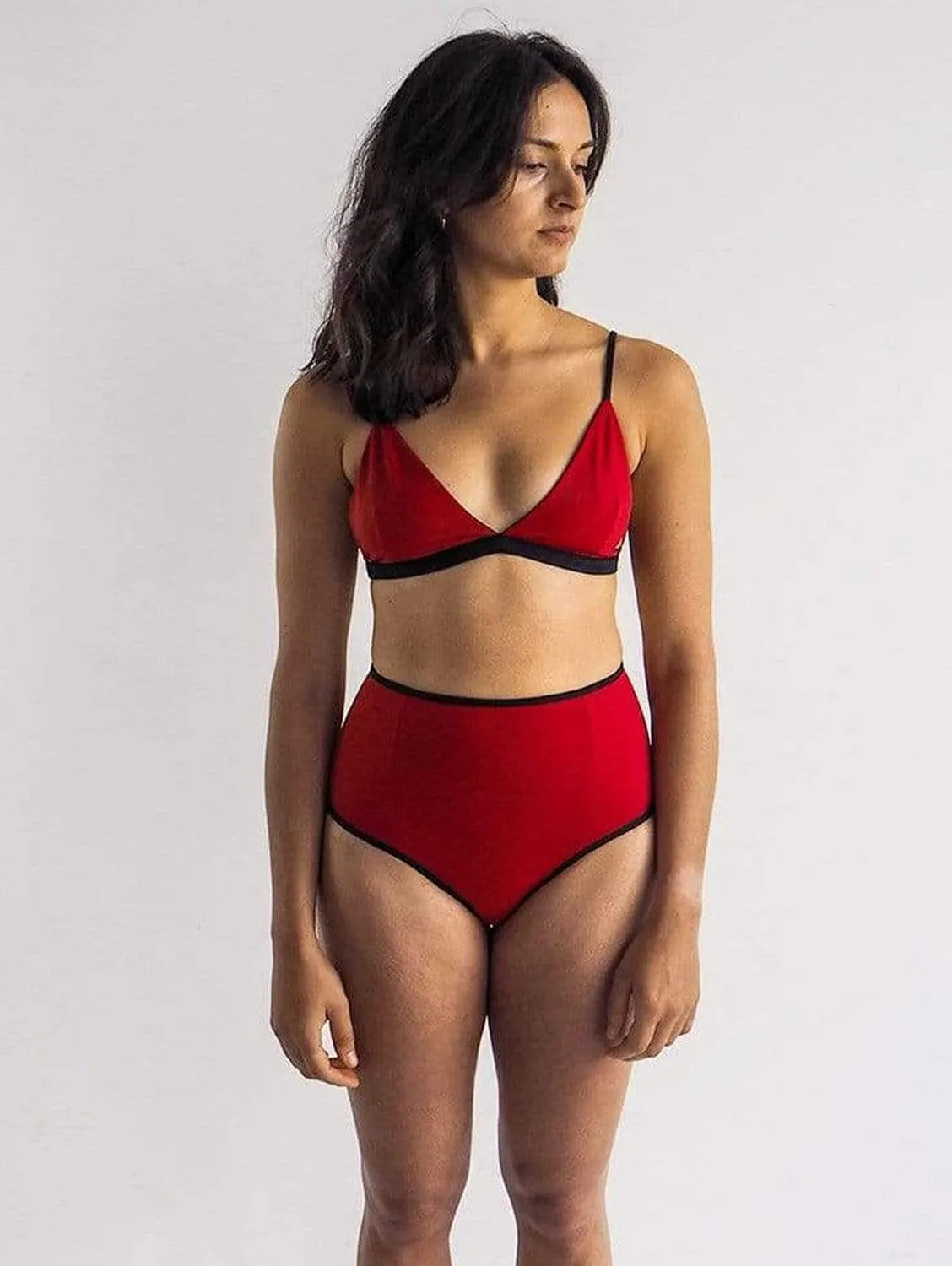 The Mississippi ECONYL® Reversible Bikini Top | Multiple Colours