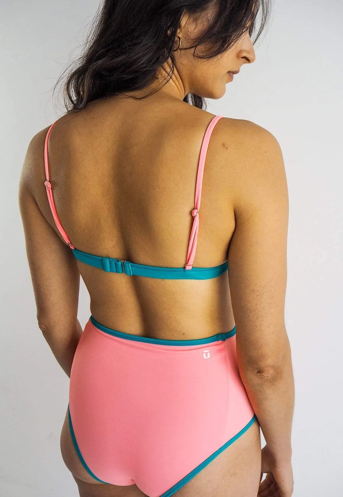 The Mississippi ECONYL® Reversible Bikini Top | Multiple Colours