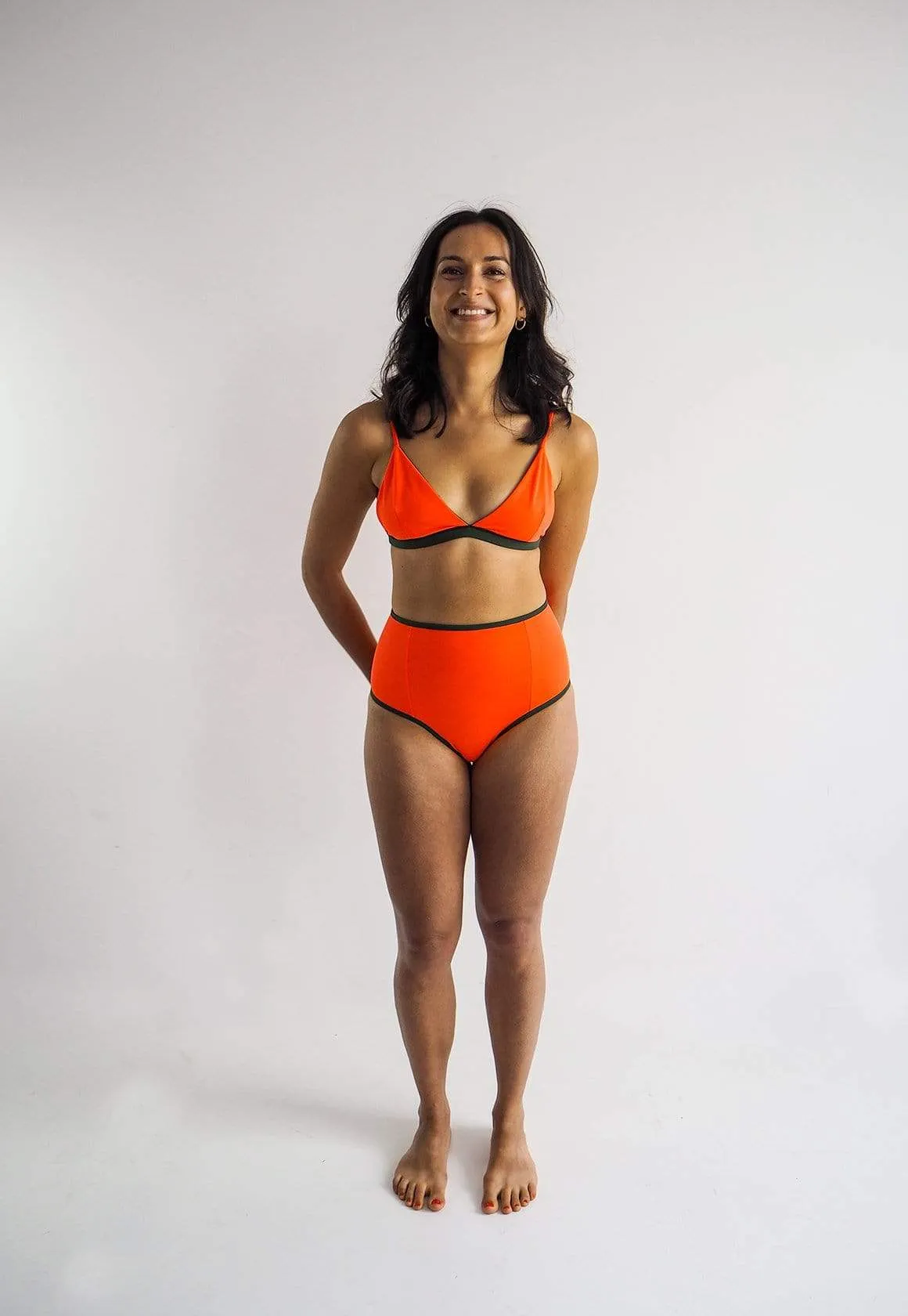 The Mississippi ECONYL® Reversible Bikini Top | Multiple Colours