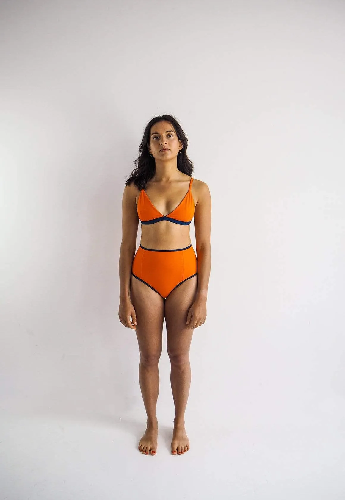 The Mississippi ECONYL® Reversible Bikini Top | Multiple Colours