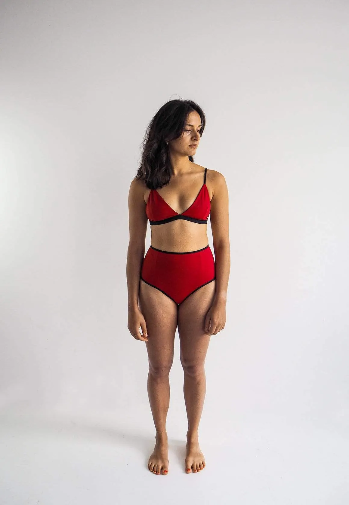 The Mississippi ECONYL® Reversible Bikini Top | Multiple Colours