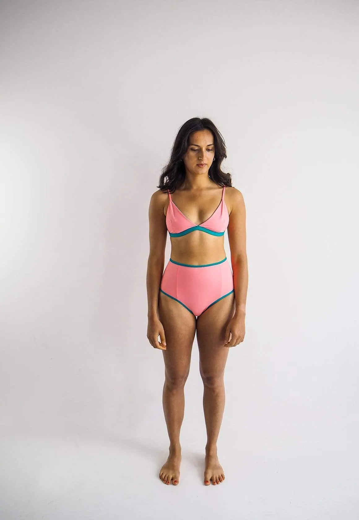 The Mississippi ECONYL® Reversible Bikini Top | Multiple Colours