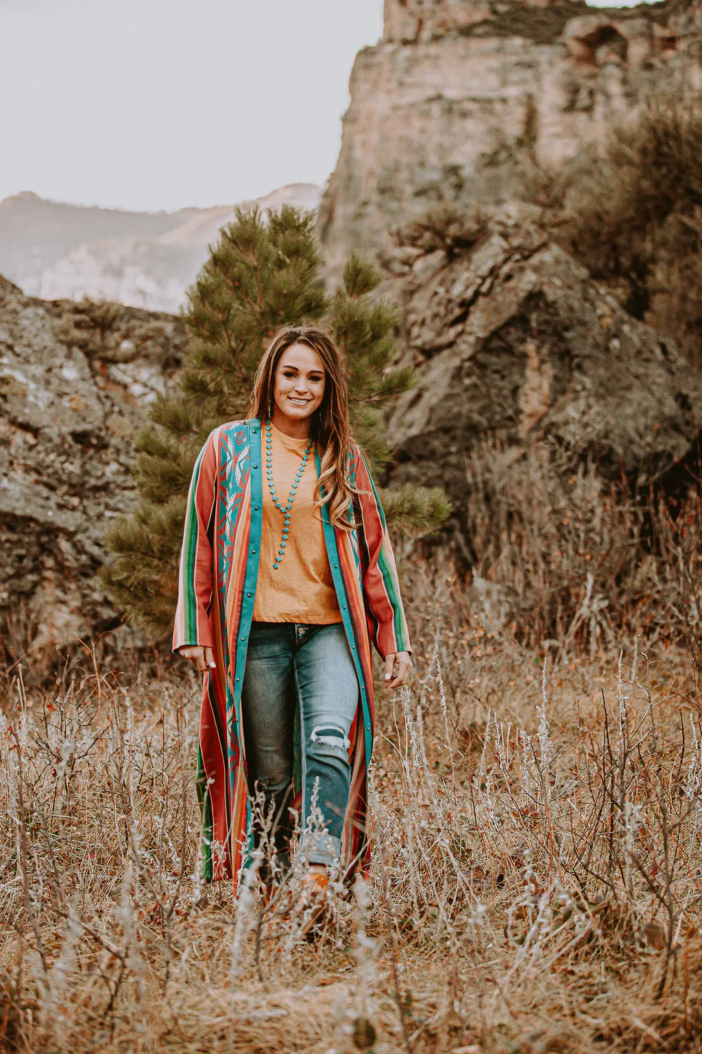 The New Mexico Serape Duster