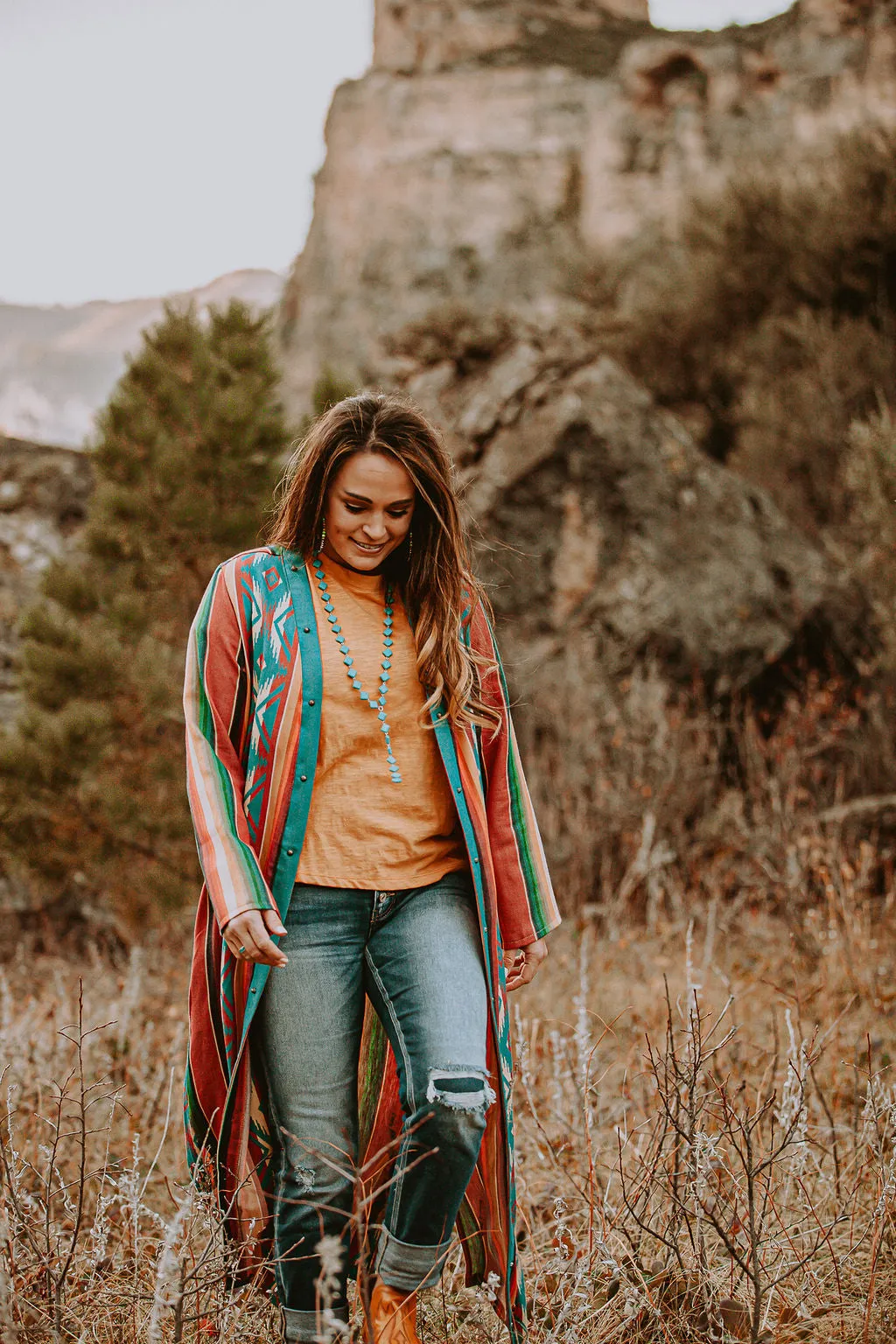 The New Mexico Serape Duster