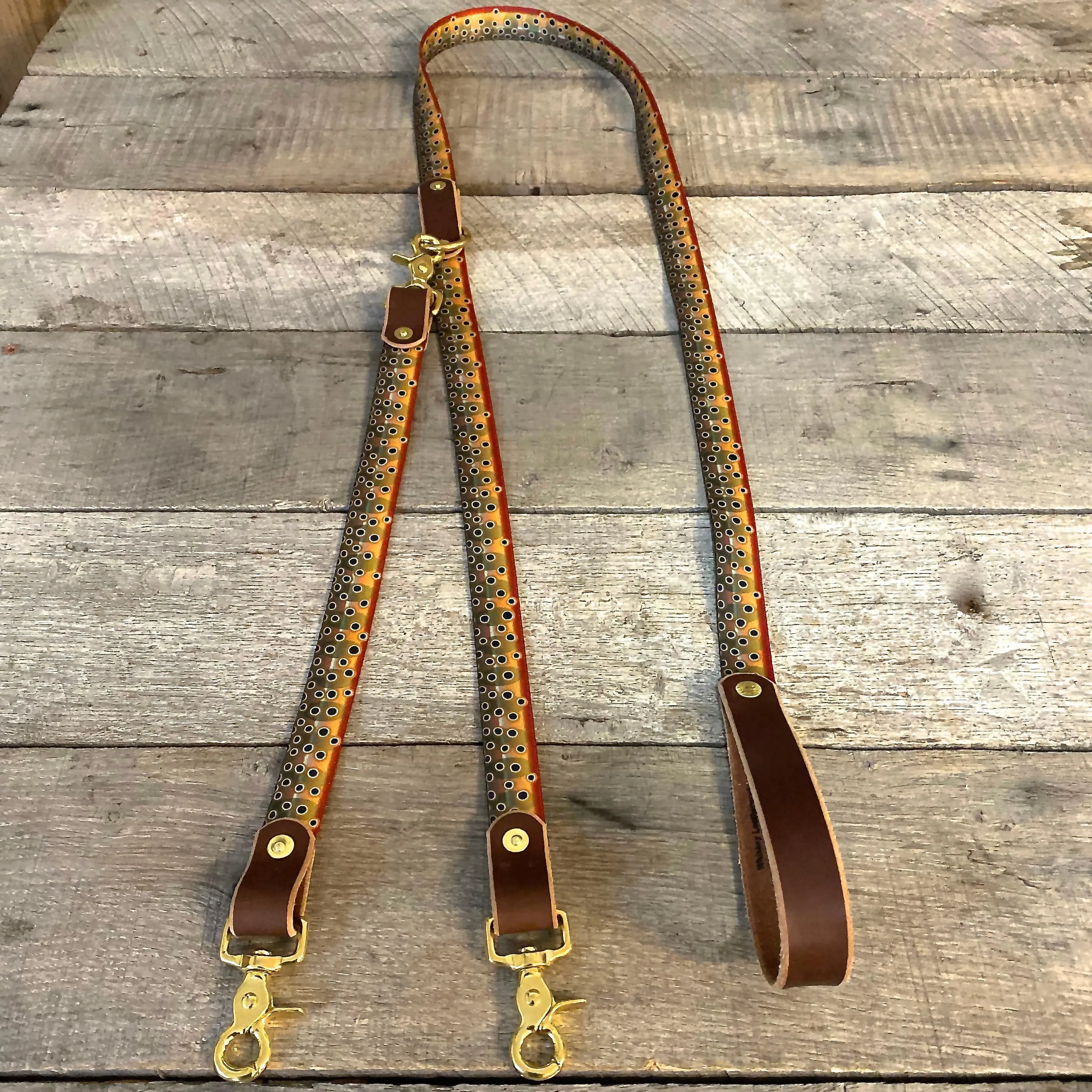 The Whiskey Double Dog Leash