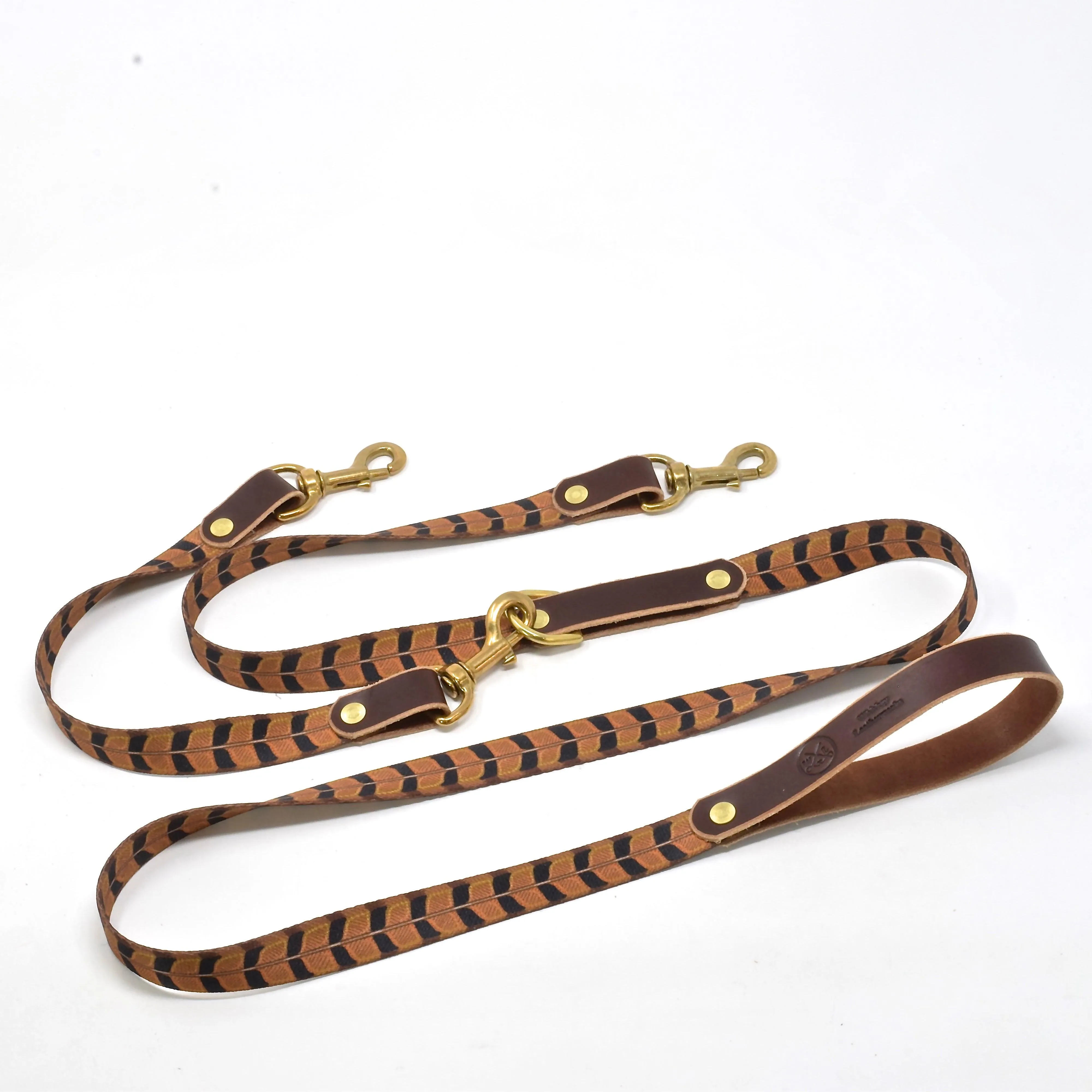 The Whiskey Double Dog Leash