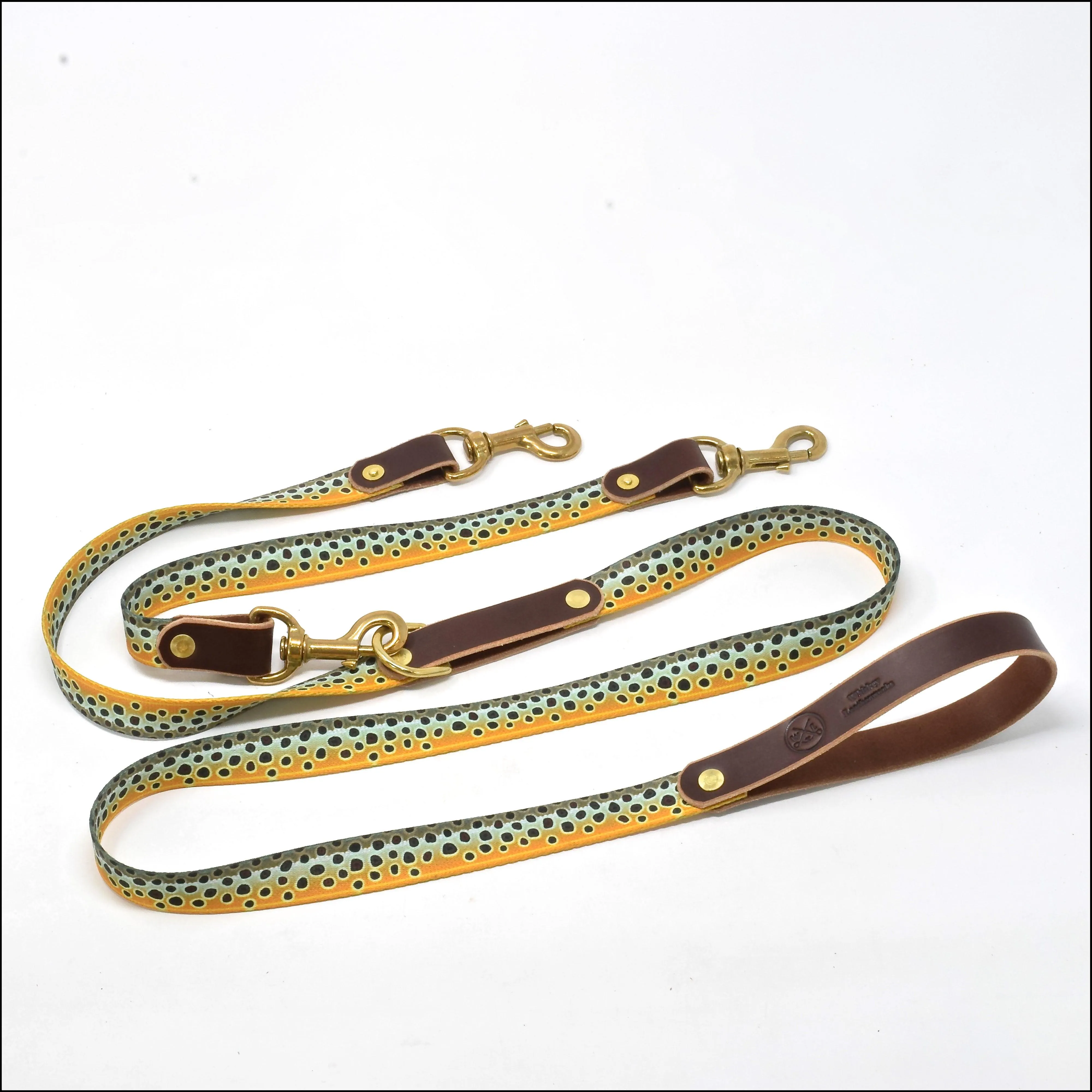 The Whiskey Double Dog Leash